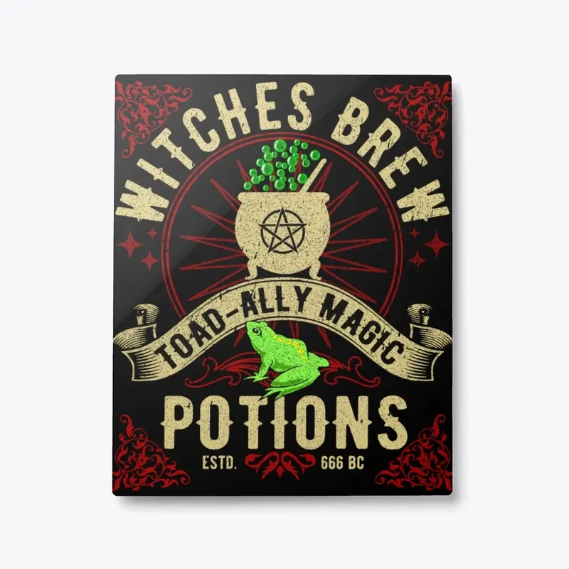 Witches Brew Toad-ally Magic Potions