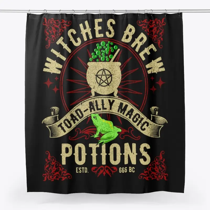 Witches Brew Toad-ally Magic Potions