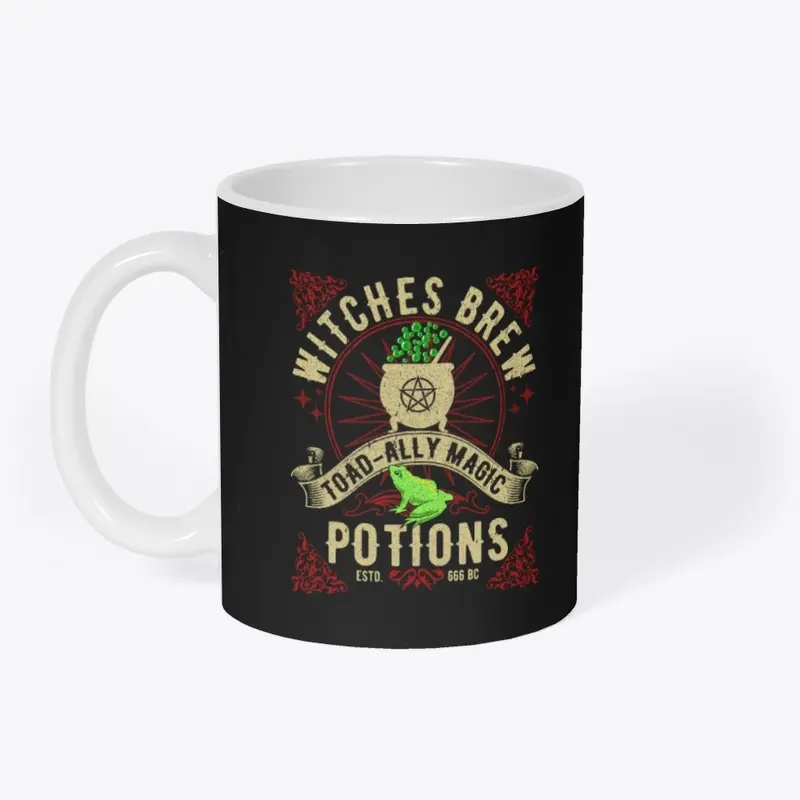 Witches Brew Toad-ally Magic Potions